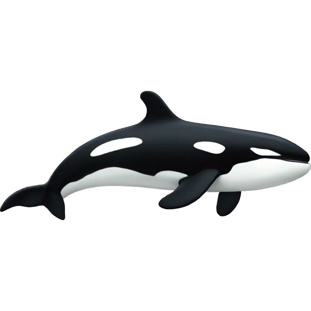Light Pink orca emoji