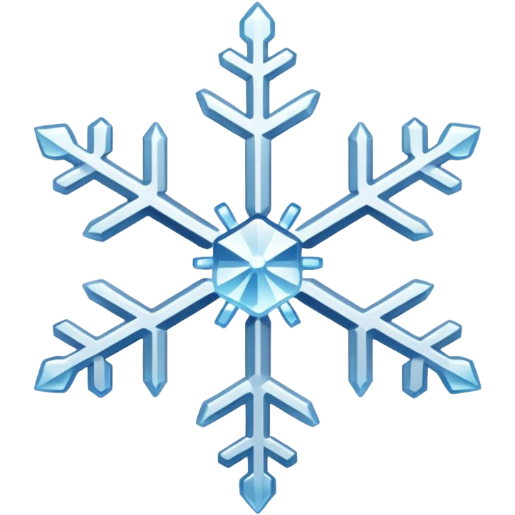 Snowflake emoji