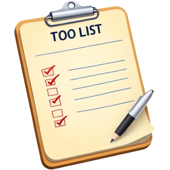 To do list emoji