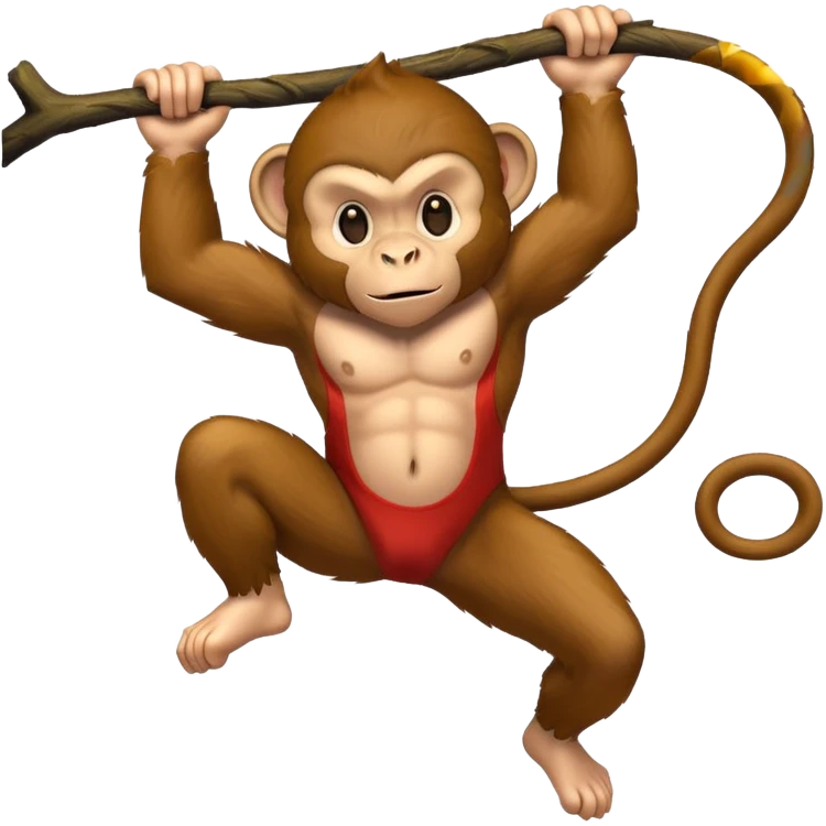 monkey climbing emoji