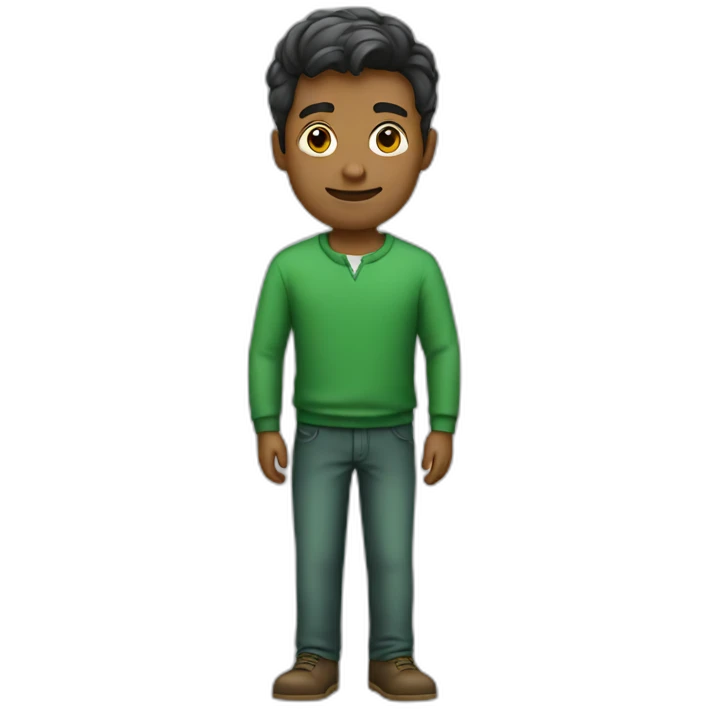 man dressed in green emoji