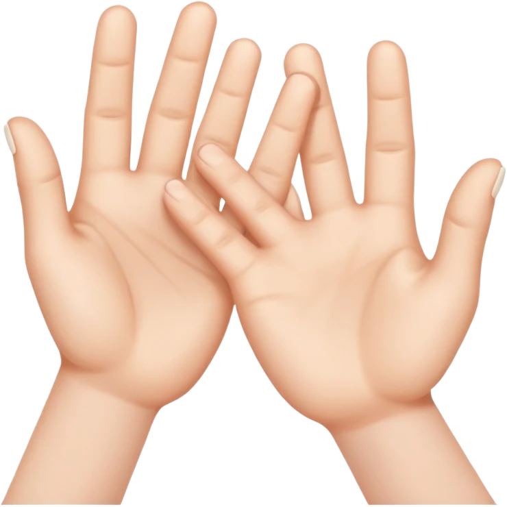 Fingerings about to close together emoji
