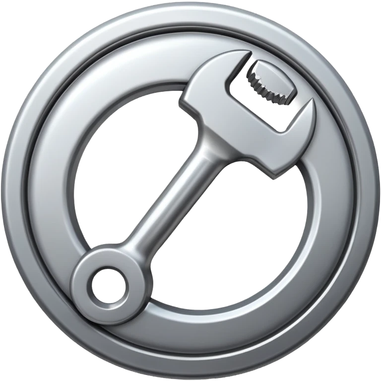 spanner in circle logo emoji