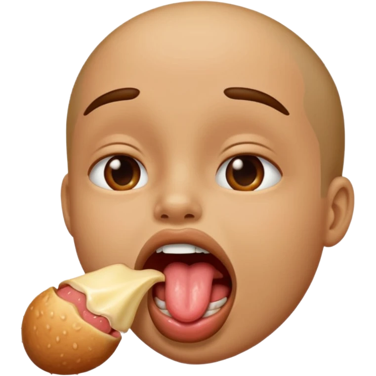 Licking ass emoji