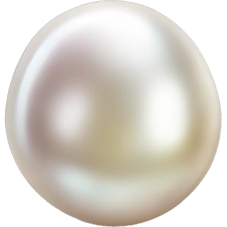 Pearl stone emoji