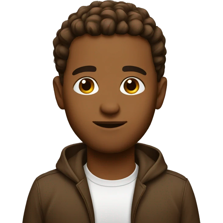 True brown style emoji