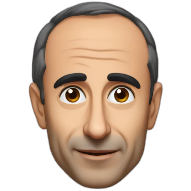 Eric Zemmour with jellaaba emoji