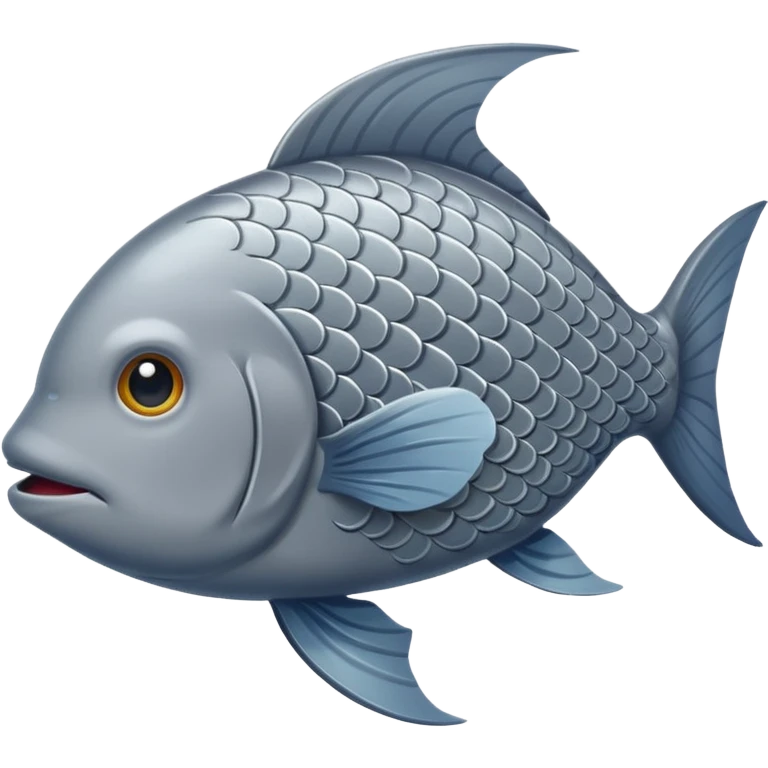 gray fish emoji