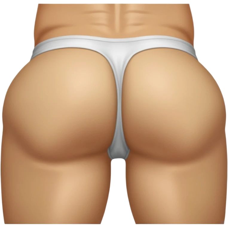 Blonde, white, Naked man, spreading butt cheeks, bent over, exposed ass hole, testicles, balls, looking back at camera emoji