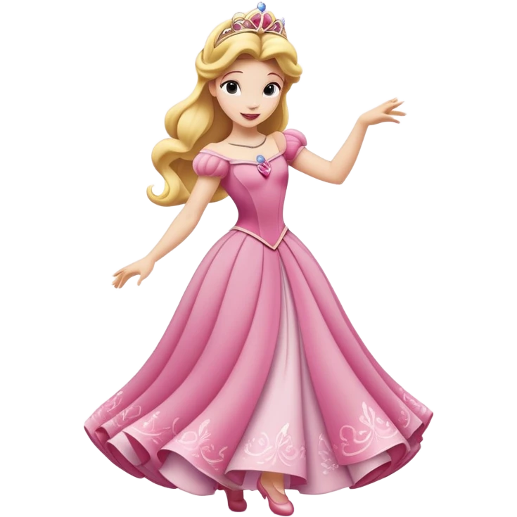 princesse disney qui danse  emoji