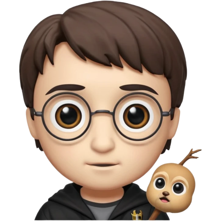harry potter  hungry face funko pop style cute emoji