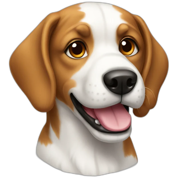 Dog White  emoji