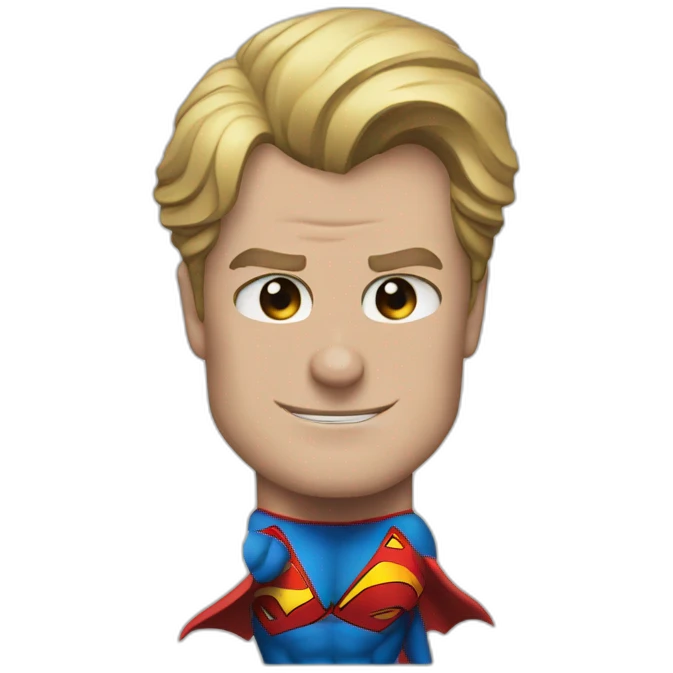 superman beat batman emoji