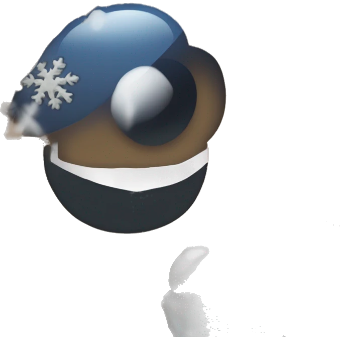 crée un émojie avec le logo du compte insta semi-neige 2025  emoji