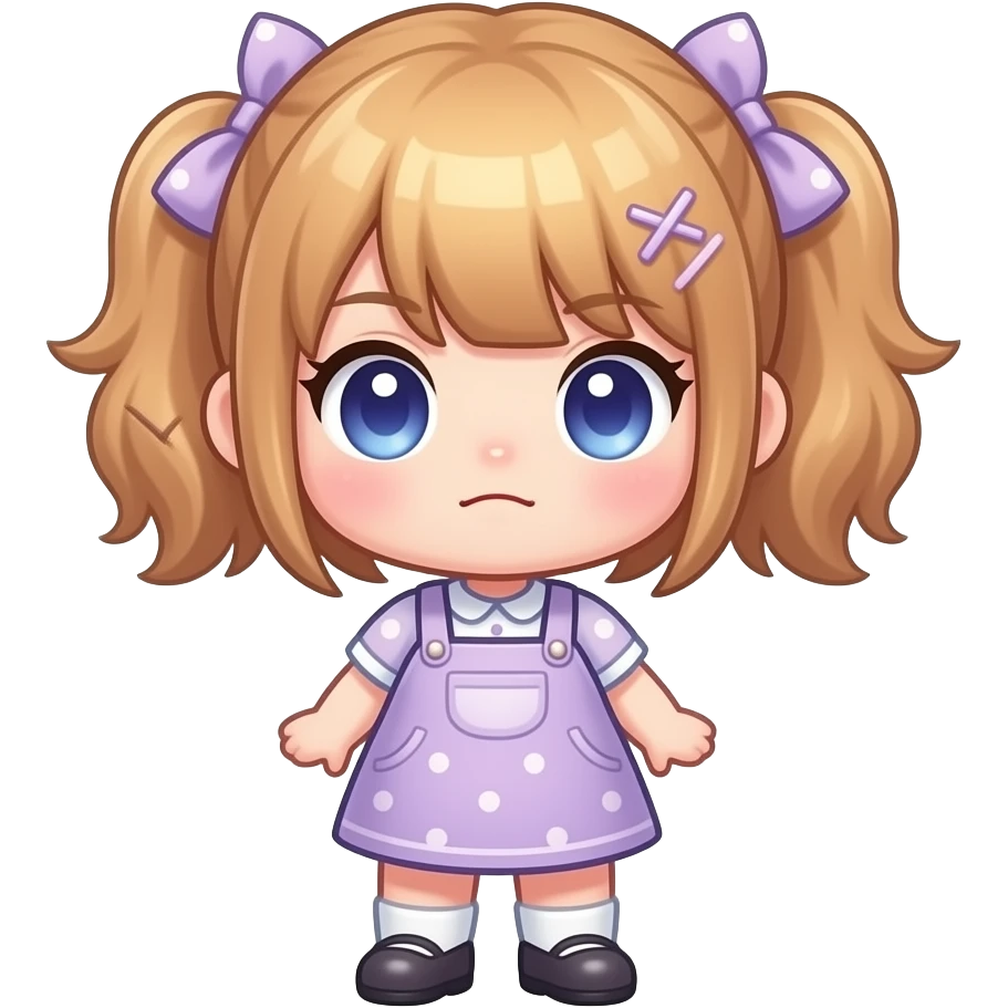 Kawaii juice box that looks like she just did something she shouldn't have emoji