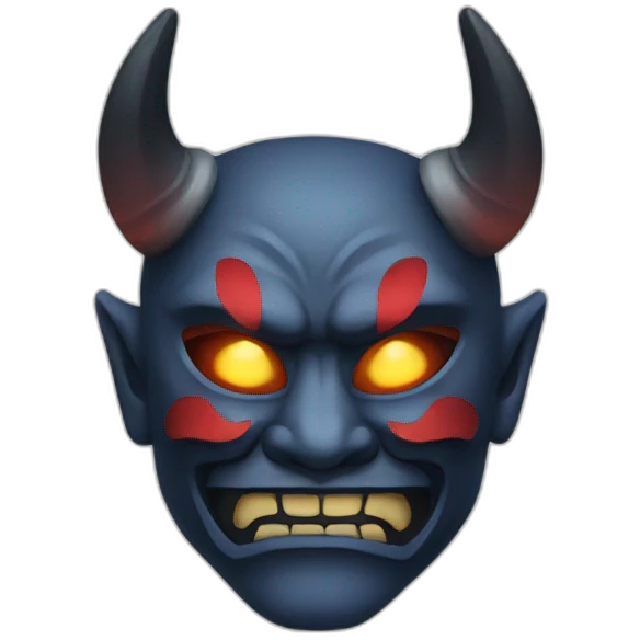 oni mask emoji