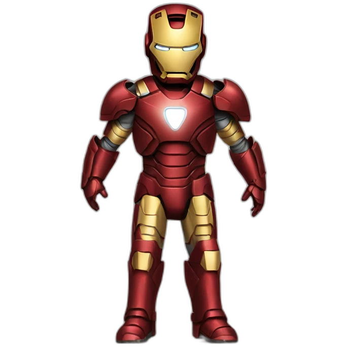 Iron man wear full armor emoji