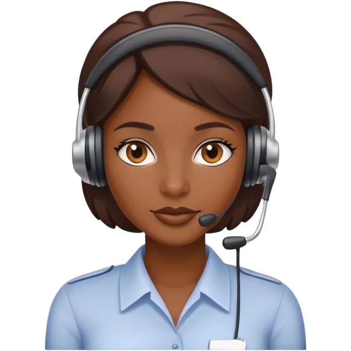 african female customer support agent emoji