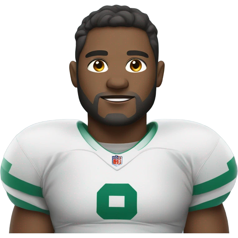 Chunky football player emoji