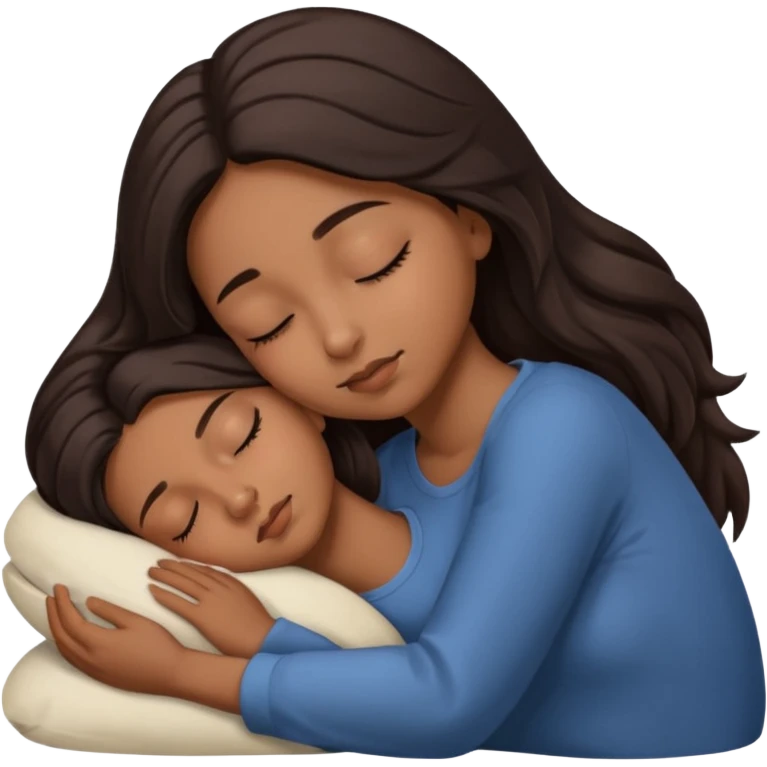 Morena dormindo emoji