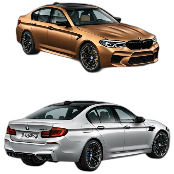 Bmw m5 wild sedan emoji