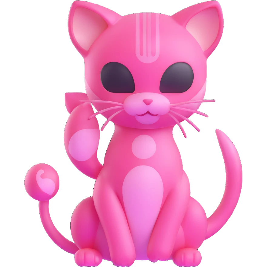 cute pink Mew Pokemon emoji