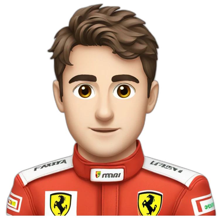 Charles Leclerc Ferrari emoji