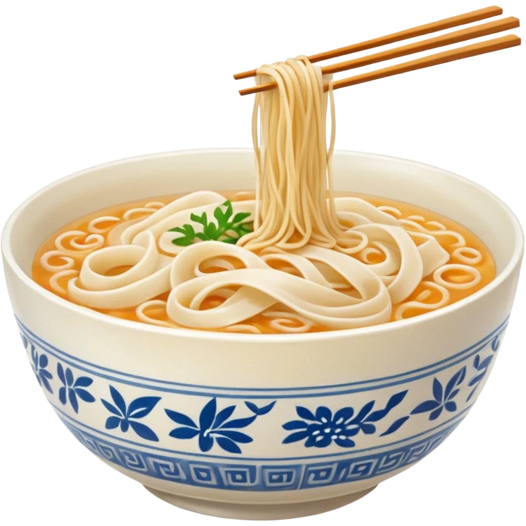 Rice noodles emoji