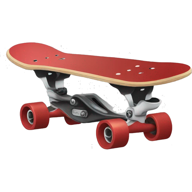 red skateboard emoji