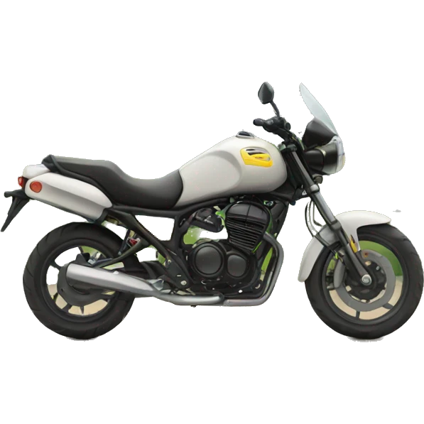 motorcycle in scenic landscape emoji