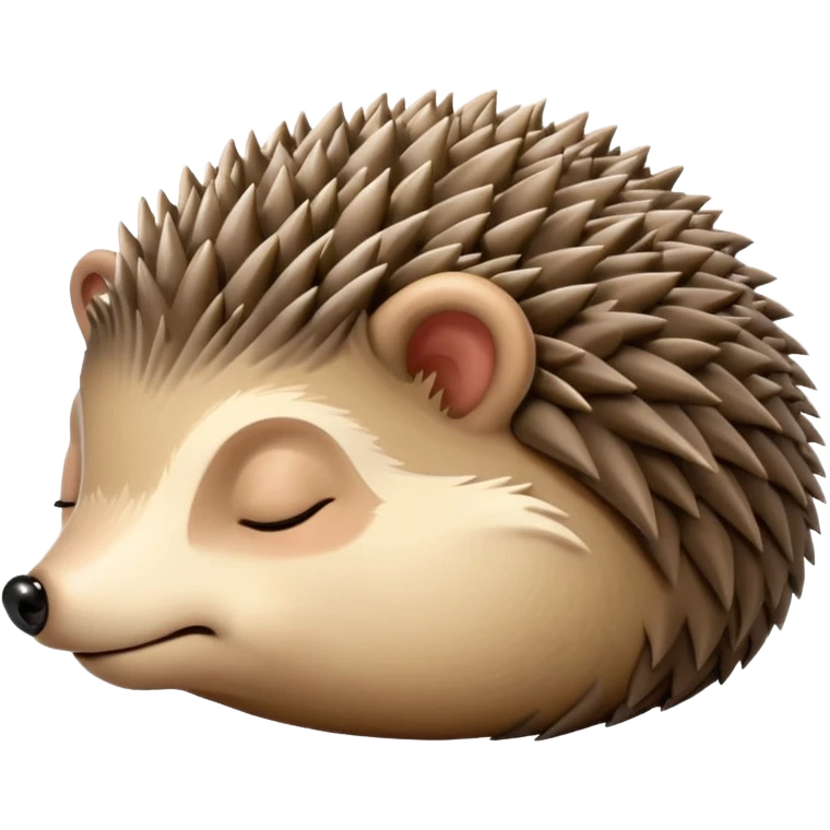 Sleeping Hedgehog emoji