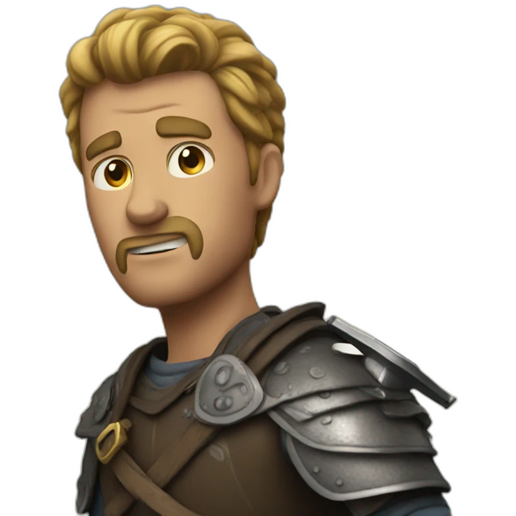 Man with sword emoji