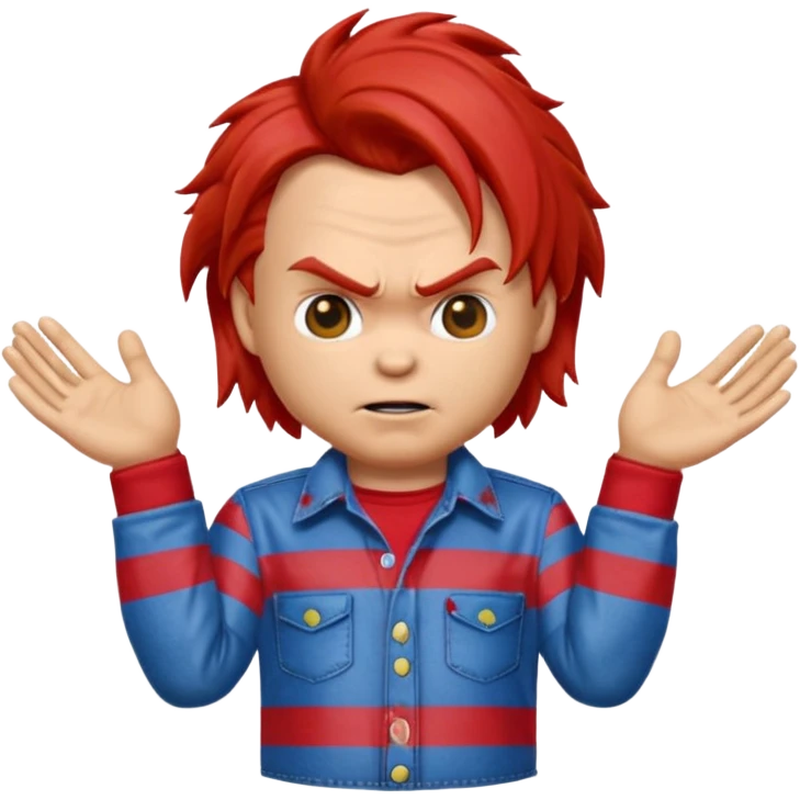 Un emojin de chuky emoji