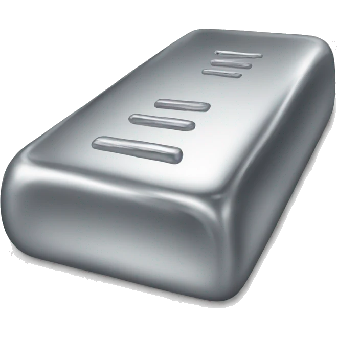 silver bar emoji