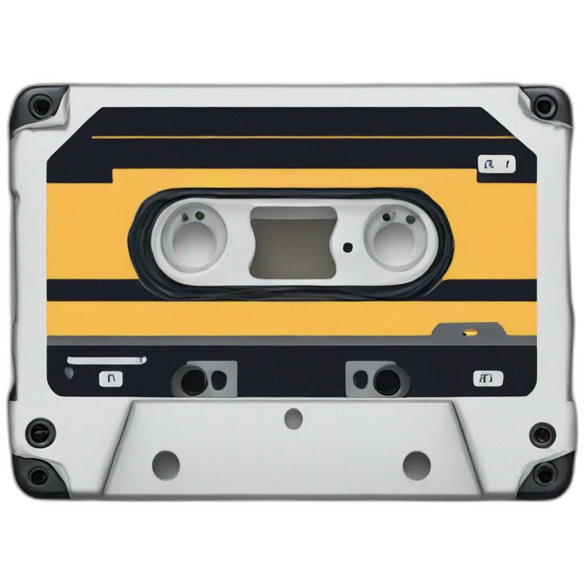 cassette tape emoji