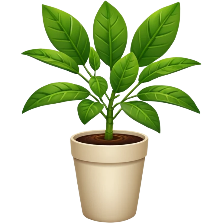 coffee houseplant emoji