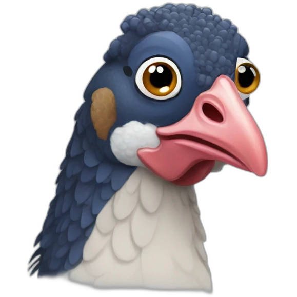 guinea fowl emoji