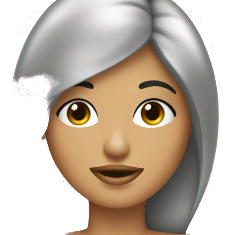 Bola de disco con un moño coquette emoji
