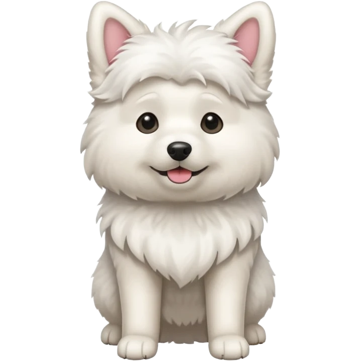 White dog emoji