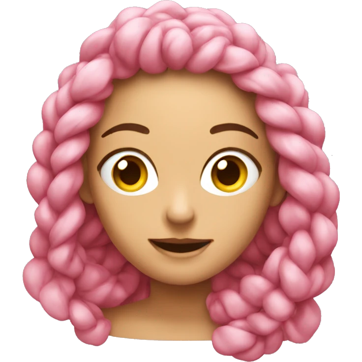 Corde à sauter rose  emoji
