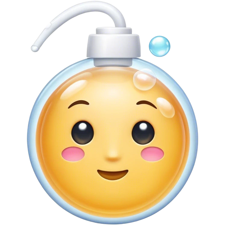 Bubble skincare emoji
