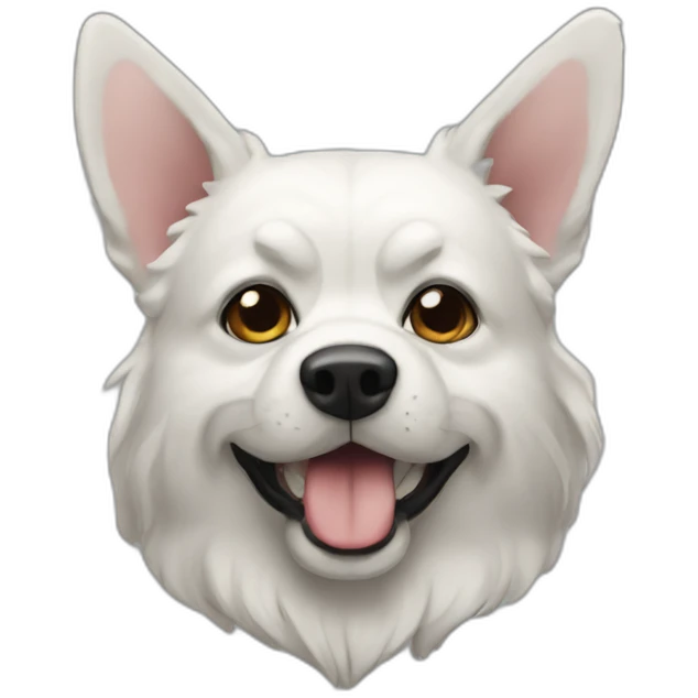 Perro rantanplan emoji