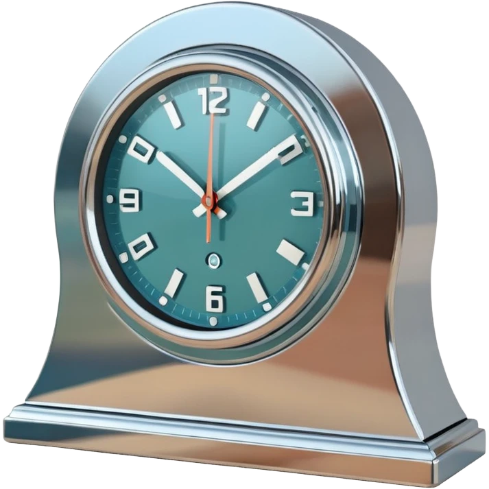 postmodern mantel clock emoji