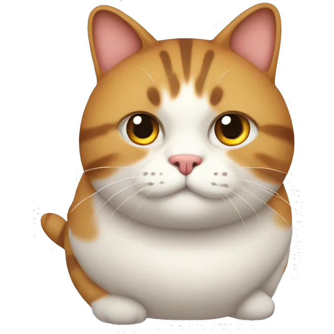 Fat cat emoji