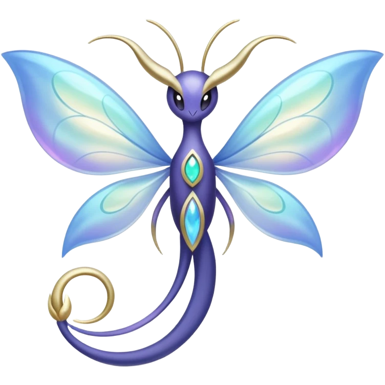 Lunala-Pheromosa-Swablu-Pokémon-fusion emoji
