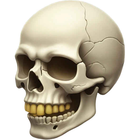 Skull head mind blown  emoji