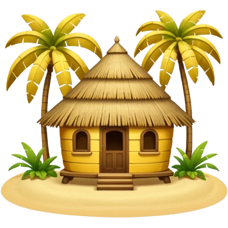 Banana hut emoji