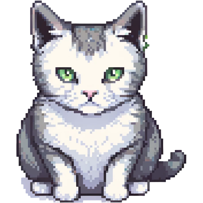 A cat whispering emoji