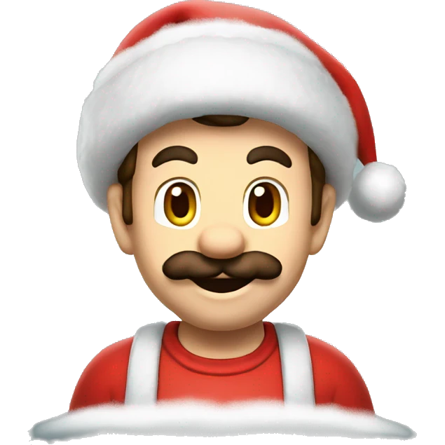 SUPER MARIO CHRISTMAS emoji