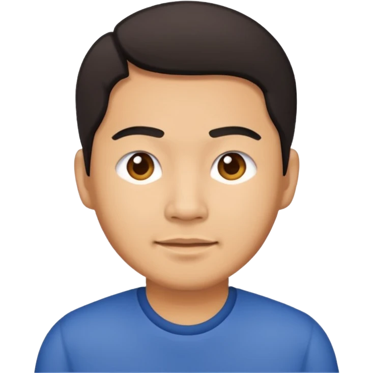 Filipino man at age 30s emoji